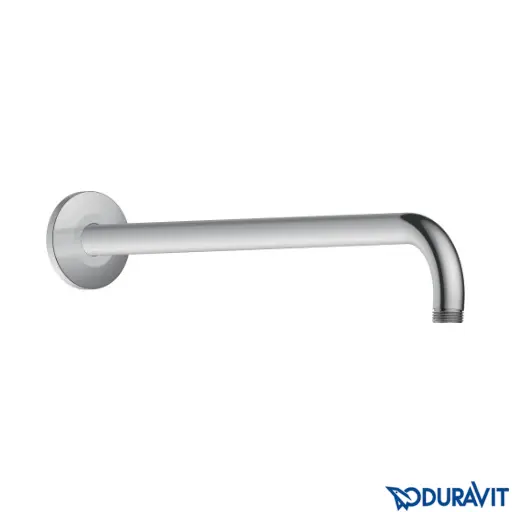 [426Du.UV0670028010] Du Shower Arm Wall 410 Round Chrome