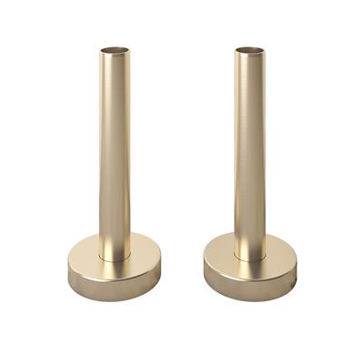 [49TWEb.410604] Pipe Shroud & Collar Kit Brushed Brass