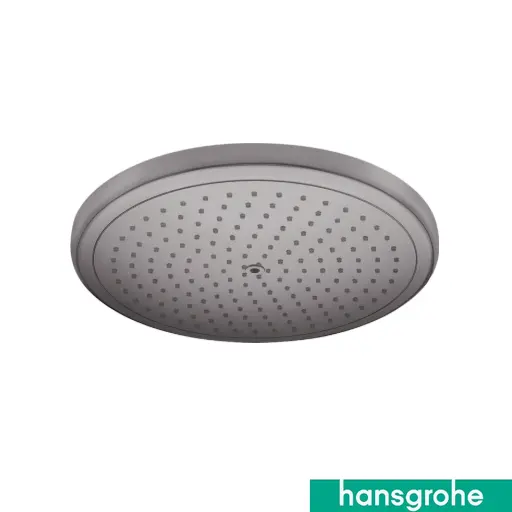 [426Hg.26220340] Croma RainHead Fixed Air 1Jet 280 ⛌Brushed Black Chrome