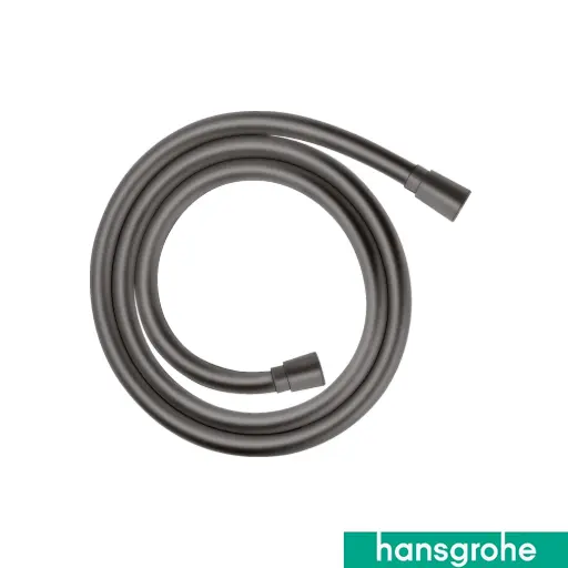 [426ShHg.28272340] Shower Hose 1.25m Isiflex Brushed Black Chrome