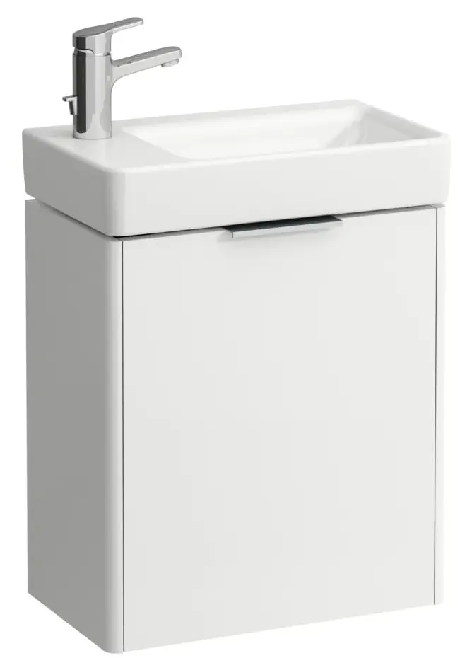 [4748Lf.4021011102611] Base 470 Unit Door1 White Gloss LH