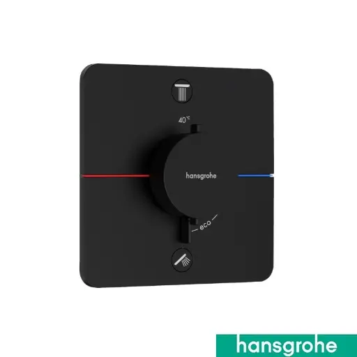 ShowerSelect Comfort Q Thermo 2Way Matt Black