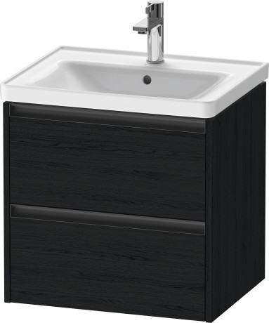 [4760Du.K25281016160000] D-Neo.600 Drawer2=Ketho 584 Black Oak