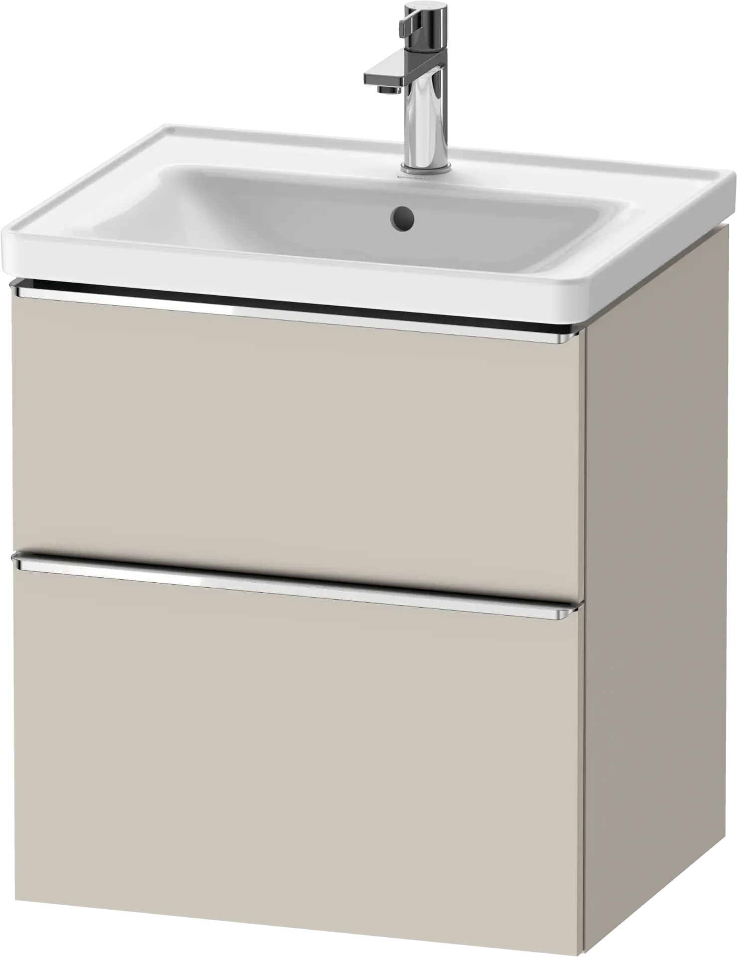 [4760Du.DE4359109] D-Neo60 580 Unit Drw2 Taupe Matt-Cp