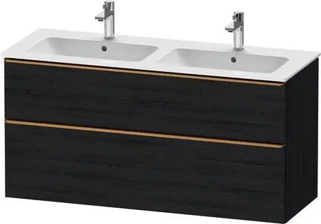 D-Neo 1280 Unit Drw2 Black Oak/Bronze