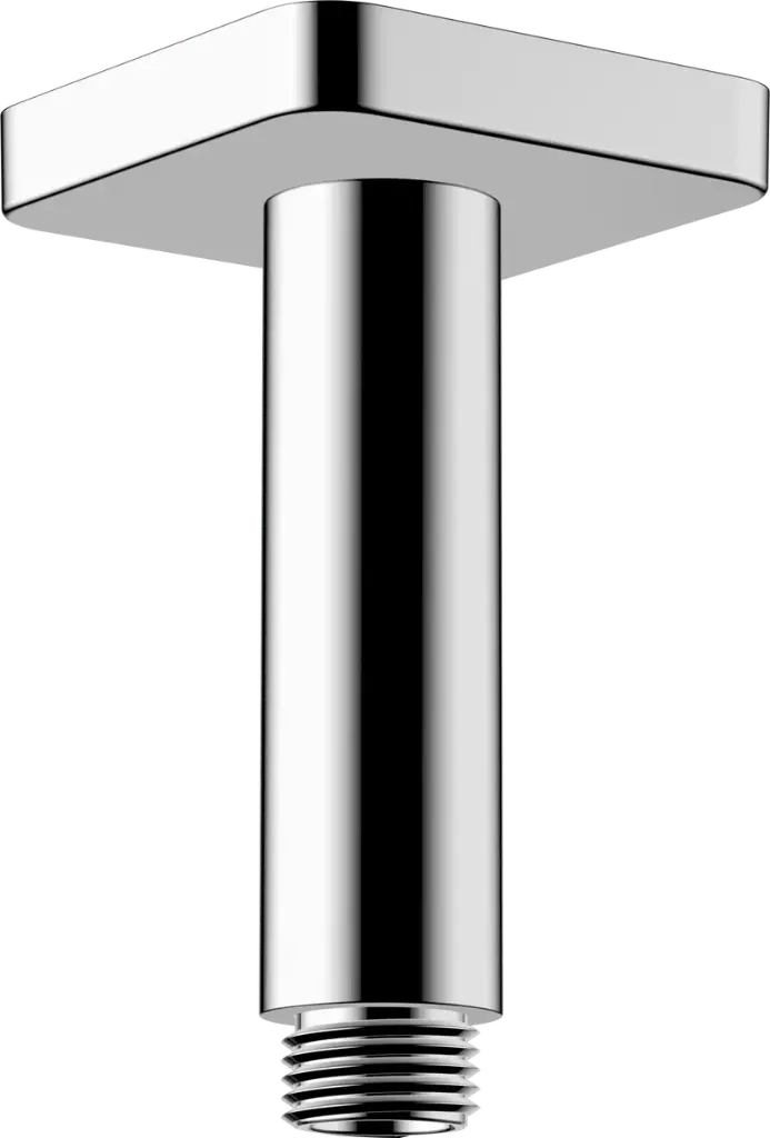 Shower Arm Ceiling 100 Chrome Sq
