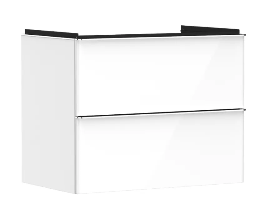 Xelu Q 780 Unit Drw2 White Chrome