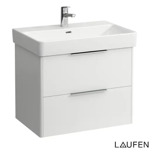 [4770Lf.4023321102611] Base 665 Unit Drw2 White Gloss 810967