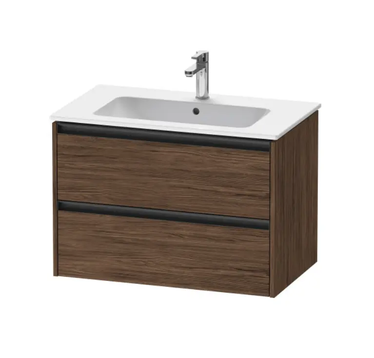 [4783Du.K2526302121] Ketho.2 810 Unit Drw2 Walnut Dark 233683