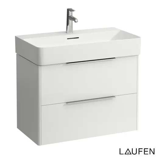 Val Base 735 Vanity Draw2 White Gloss