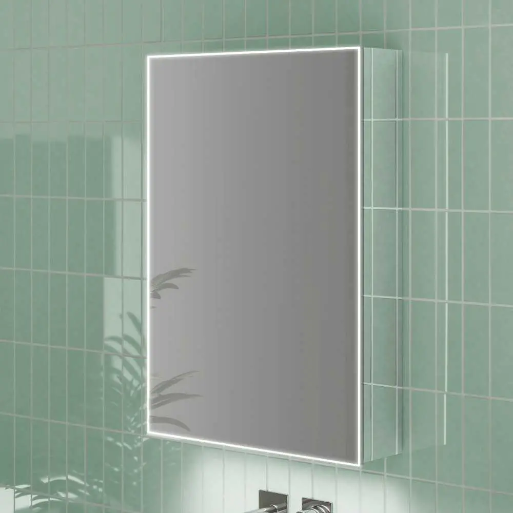 [47Hb.53500] Exos50 Mirror Cabinet 1Dr