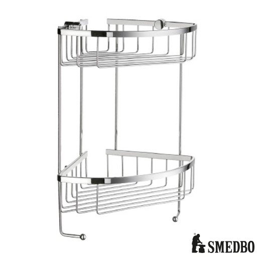 [48Sm.DK2031] Sideline Corner Basket 2Tier+2Hooks