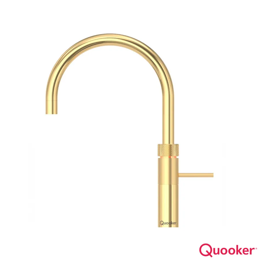Quooker Fusion *3in1* Round Gold 3L  - Tap + PRO3-EQ B tank
