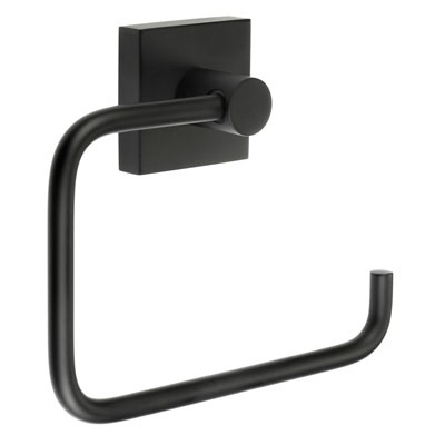House Toilet Roll Holder black