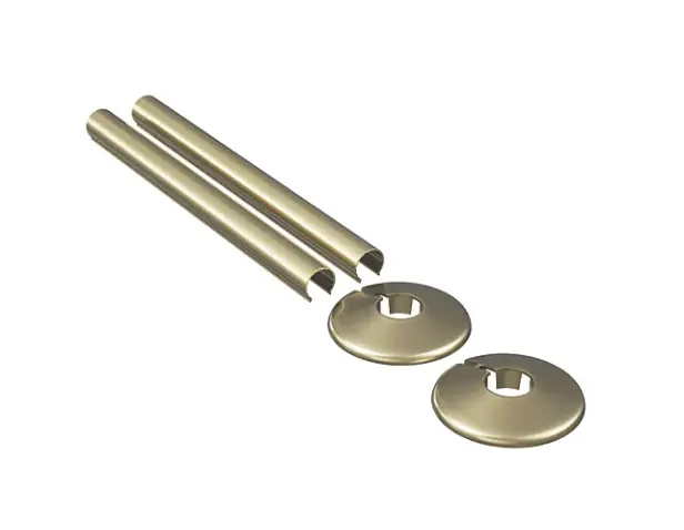 Pipe Sleeve & Cover Kits (Pair)15mm ◈BruBrass