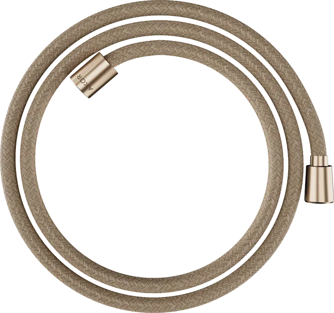 [426ShHg.28259140] Shower Hose Textile 1.60m ✶BruBronze