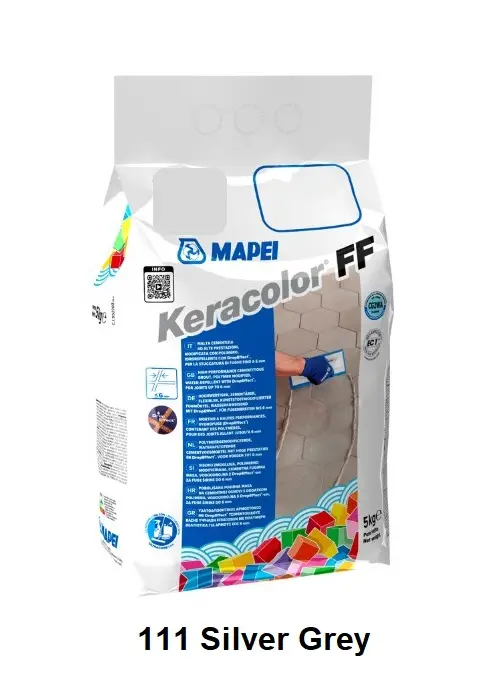 [50GM.5N11145A] KeraColor FF 111 5kg SilvGrey