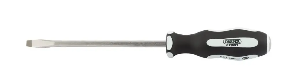 [92SDF6.5.150] Screw Drv Flat 6.5x150 Drap 35183