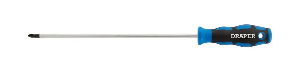 Screw Drv PZ2 2 x 250mm Drap Blu/Blk