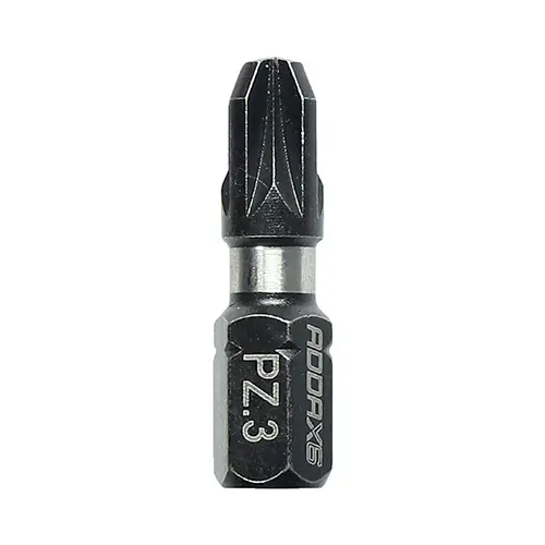 [95DHX,PZ3] Hex Bit PZ3 Titanium pk10