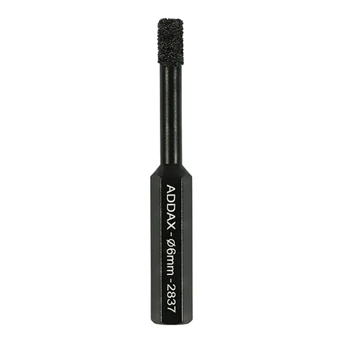 [95DTA6] Tile Diamond Bit 6mm Black VBD6