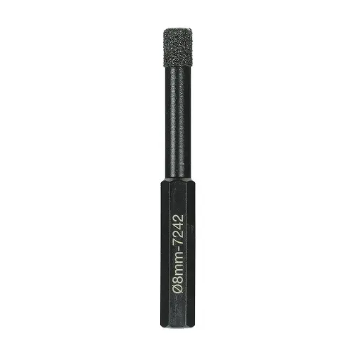 Tile Diamond Bit 8mm Black VBD8