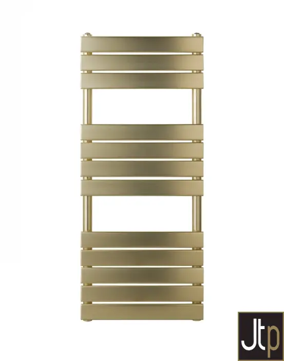 [49Jt.HIX1200BBR] Hix Towel Rad 1200x500 ◈BruBrass