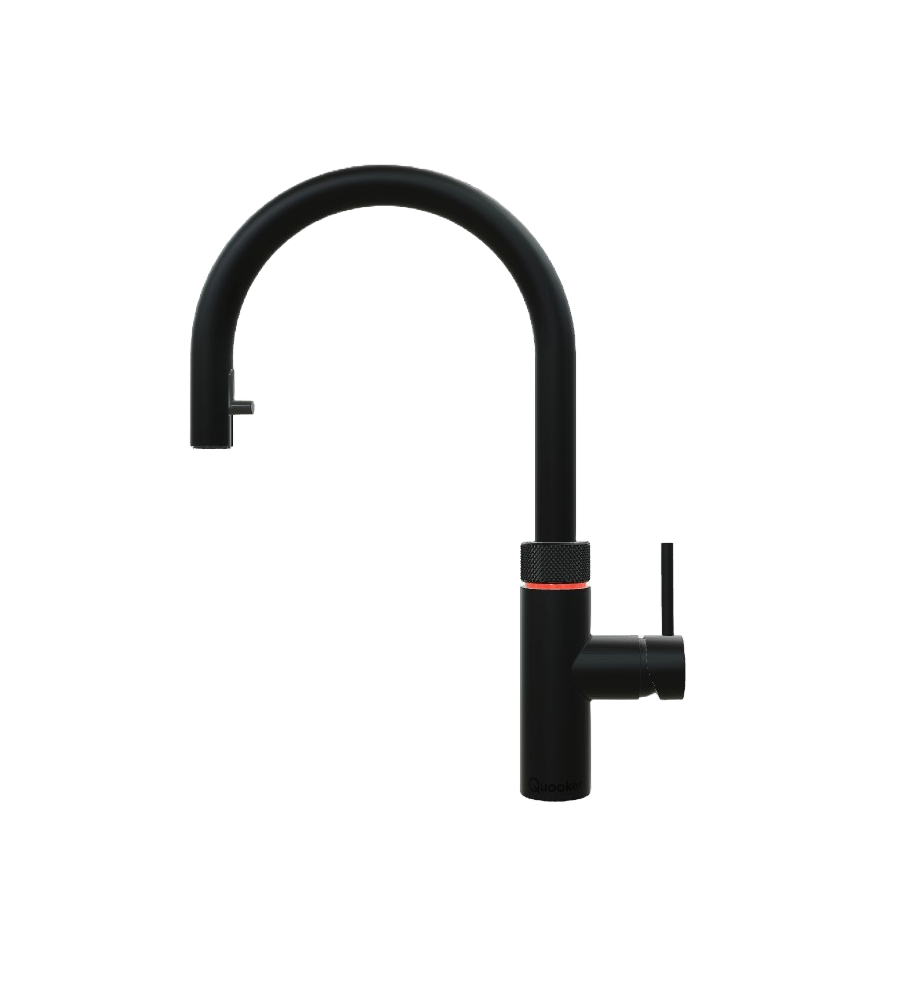 [34Q3.FLEX3.BK] QUOOKER TAP *3IN1* BLACK FLEX PULLOUT - TAP ONLY