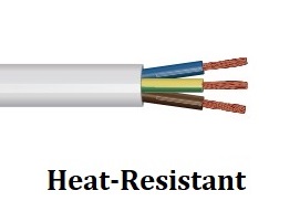 [23FH3c0.7/Mtr] Heat Resistant 3c 0.75mm 3093y Per Mtr