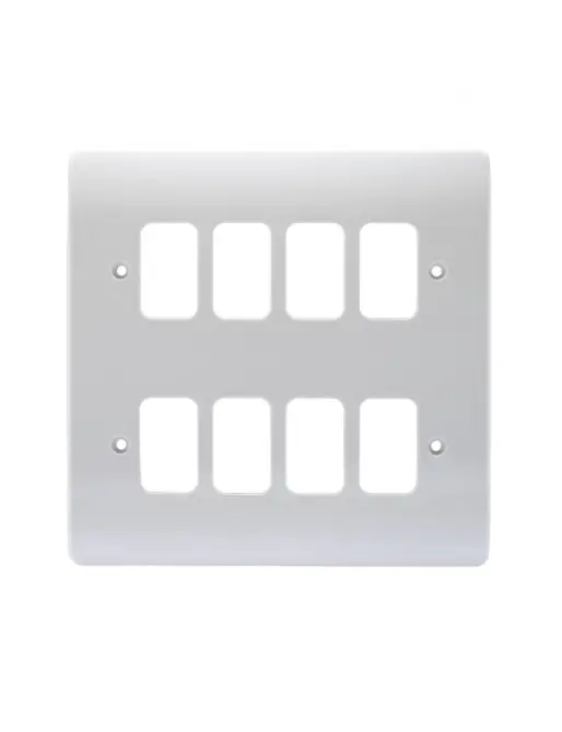 Grid 8g Cover Mk Wh K3638WHI