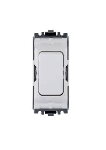Grid Sw 2w 10a Mod Mk Wh K4882WHI