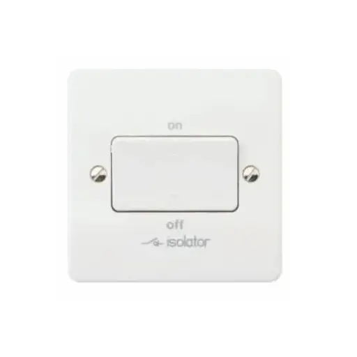 [25MKW.1F] Fan Sw 3pole Mk Wh K4859WHI