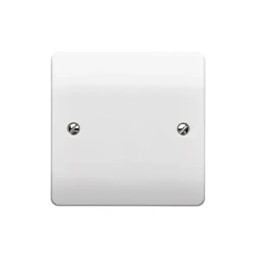 Blank 1g plate MK Wh K3827WHI