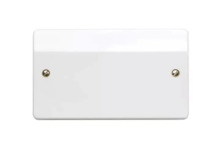 [25MKW.82] Blank 2g plate MK Wh K3828WHI