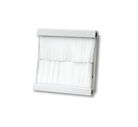 [25MMA.Bru2m] Euro Module Brush (2mod) White