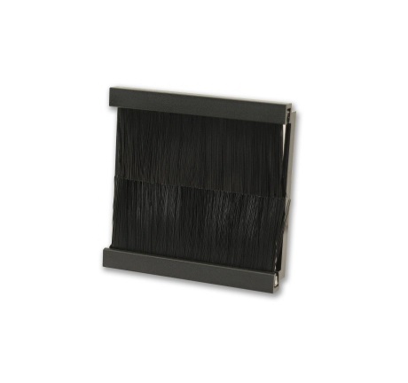 [25MMB.Bru2m] Euro Module Brush 2mod Black