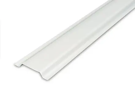 [22UP1] Channel 12mm 2m Pvc Wh
