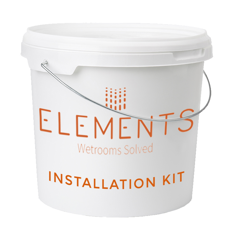 [434Ab.EMAP022505] Elements Wetroom Installation Kit