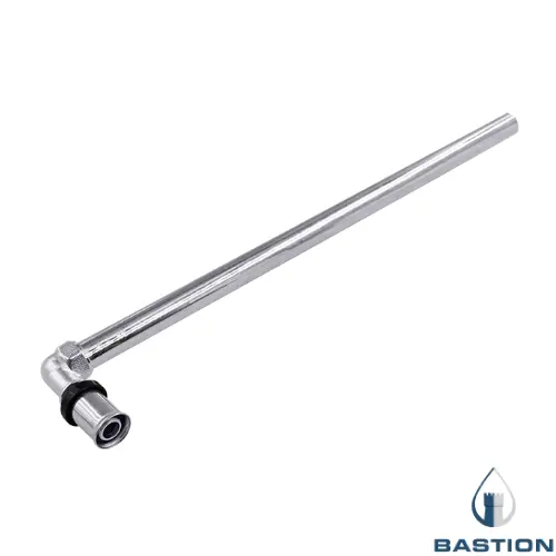 [11LB16DA15B] AL.U-Press 16x15 Elbow Tail Long BN