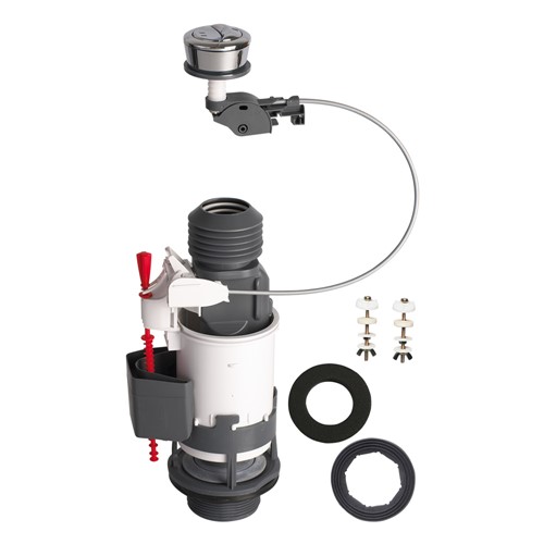 JollyFlush Wc Flush valve+Cable+Button Wirquin