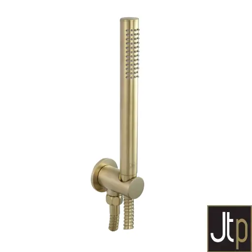 [426LKJt⦾23ROUND/WS/BBR] Shower Outlet Handset Kit ◈BruBrass