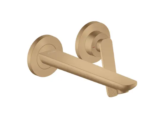 CitterioC Basin Mixer Wall 195 ✶BruBronze