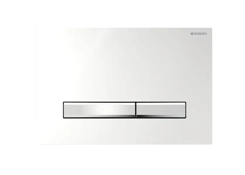 [459Gb.115788212] Sigma50 Square Flush Plate Chrome *New*