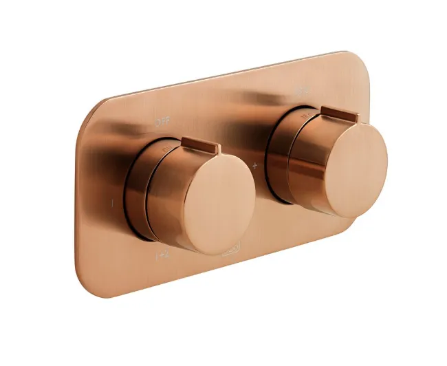 [425Vd.IND-T148/2-H-ALT-BRZ] Tablet Shower Valve Diverter Hori ✶BruBronze