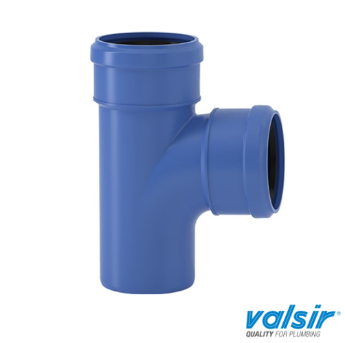 [12VS4F92.Swept] Acoustic 110mm Swept Tee 2Skt 87° Blue VS0650693