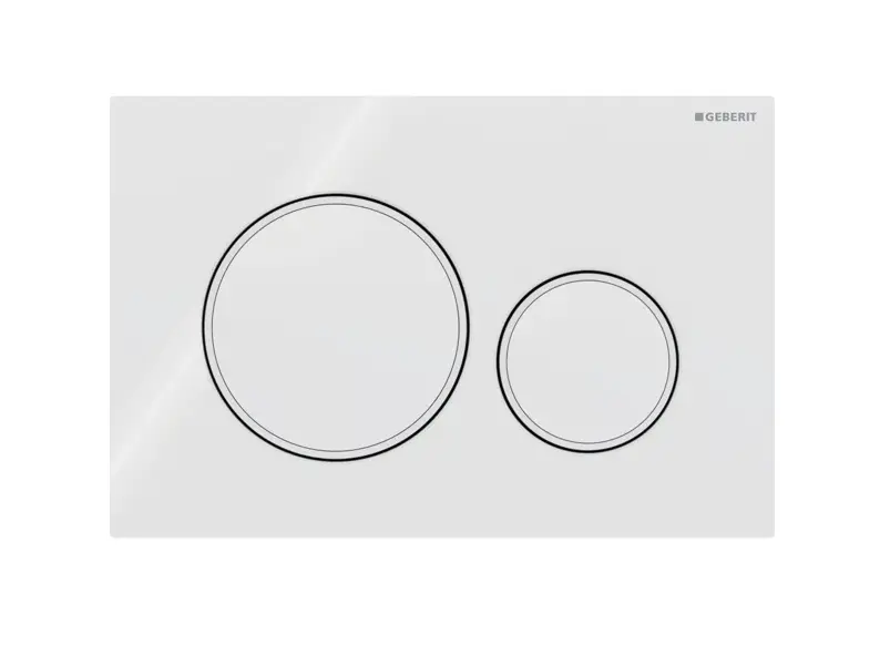 Sigma 20 Round Flush Plate WH/MWH/WH