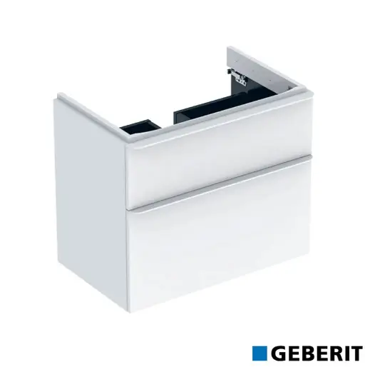[4775Gb.500353001] Smyle 734 Drw2 Unit White Gloss