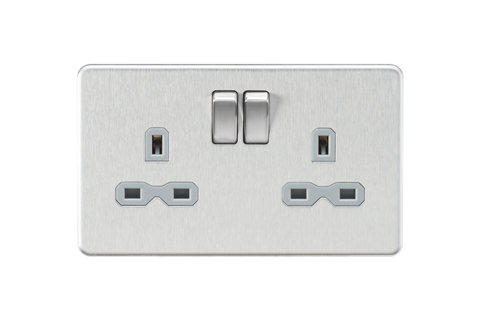 [25MLCSc.32G] ML ScrLess BruChr Socket 2g Sw SFR9000BCG