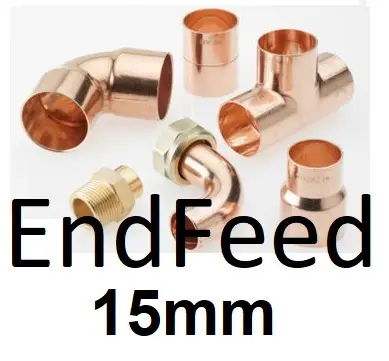 Endfeed 15mm Fittings