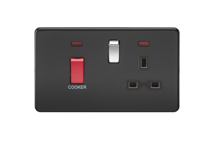 ML ScrLess BLk.Matt Cooker Sw+Skt+Neo SFR8333NMBB